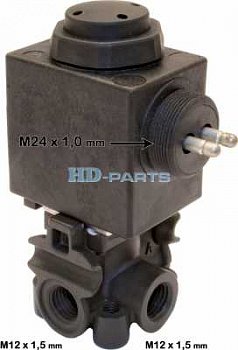 Клапан электромагнитный управления КПП Scania 3.4 series