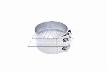 Хомут D127-132мм глушителя (ступенчатый) VO