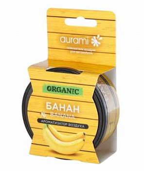 Ароматизатор воздуха  Aurami Organic под сиденье Банан