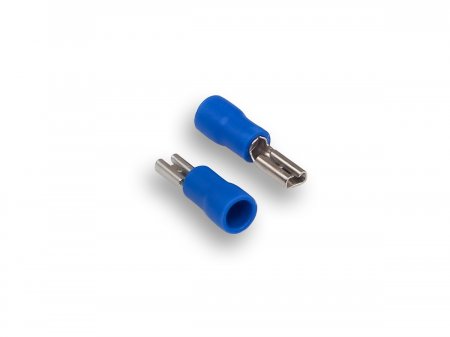 Клемма монтажная AURA  ATS-2528  "Мама"синяя,ширина 2,8 мм цена за 1 шт