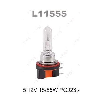 Лампа галоген 12V H15 15/55W PGJ23t-1