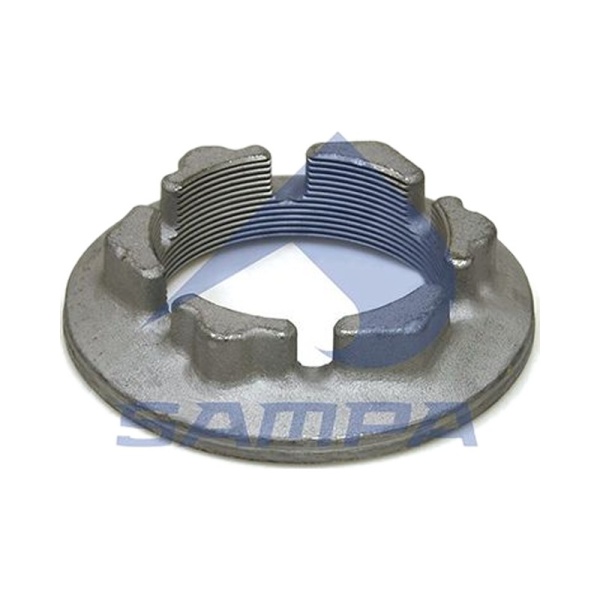 Гайка M80x2 H=30 SW94 ступицы корончатая Kassbohrer