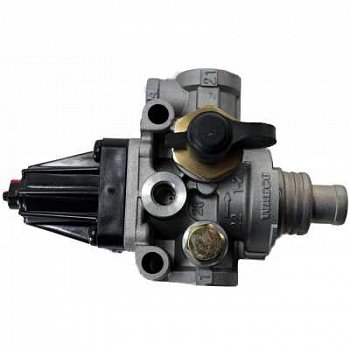 Кран регулятор давления 10 bar , с клапаном накачки шин