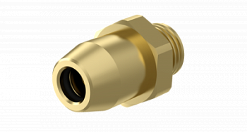 Соединитель (бронза) прямой / M14 - 08мм