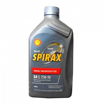 Масло транс.75w90 SHELL GL-4 1л,  SPIRAX S4