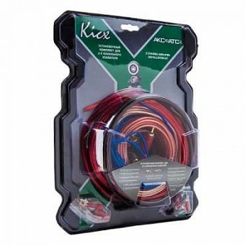 Комплект проводов для 2-х канального усилителя KICX AKC10ATC2