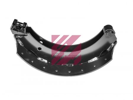 Колодка тормозная 420x180 SAF / срез - шар / 19283 (с роликом)