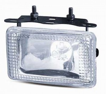 Фара противотуманная  галогенные (H3) AVS PF-061H (12V 55A H3 корпус метал) 2 шт. белый