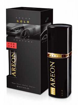 Ароматизатор воздуха AREON спрей+сух "PERFUME GOLD 50ml"