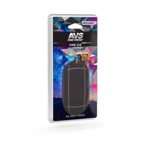 Ароматизатор AVS  SG-009 Amulet (Fire ice/Огненный лёд) (гелевый)
