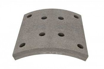 Накладки тормозные 19187 1-рем (414x200) 93059 MAN