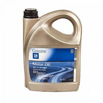Масло мот. 5w30 GM Motor Oil Dexos2 SN/CF 5л.