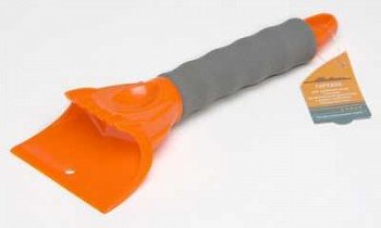 Скребок для льда и снега AIRLINE 25см  с двойной рабочей поверхностью