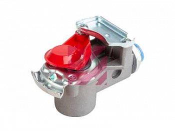 Головка соединительная (красная) c фильтром, M16x1.5 наружн