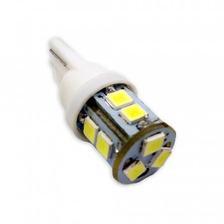 Светодиод Т10 12V T113 (W2.1x9.5D) 11SMD 2835 12V W5
