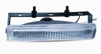 Фара противотуманная  галогенные (H3) AVS PF-050H (12V 55A H3 корпус метал) 2 шт. белый