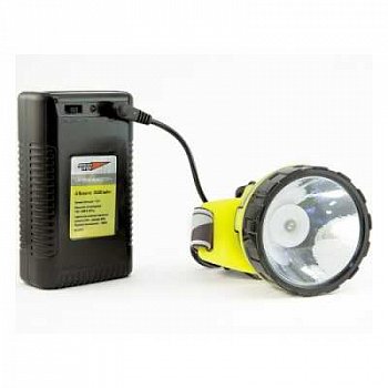 Фонарь Яркий ЛУЧ LH-150A "Шахтер" налобный 2W LED, 2 режима, аккум. в напоясном блоке, зарядка 220В
