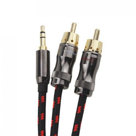 Кабель AUX  Ural Decibel  Mini Jack (3,5мм) —2RCA