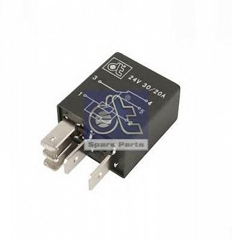 Реле щёток с/очистителя DAF/MB/VOL/SC/SET 24V 10A
