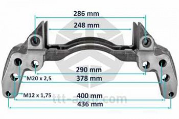 Скоба суппорта SCANIA