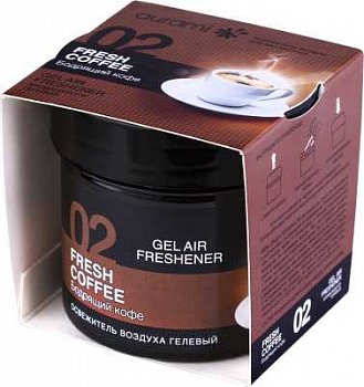 Ароматизатор гелевый в банке aurami бодрящий кофе