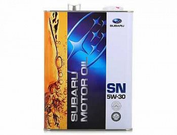 Масло мот. 5W30 Subaru API SN (4L) JP