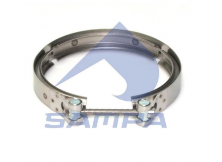 Хомут D150-160мм глушителя DAF CF/F75/85II/XF95