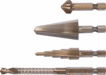 Сверла по металу набор 4шт