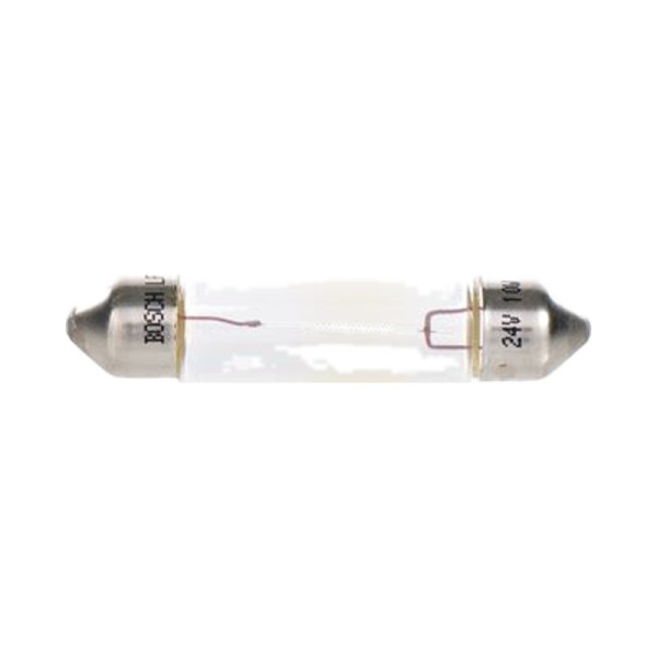 Лампа 24V C10W 10W  салона, подсветки номера  BOSCH 43мм