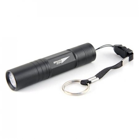 Фонарь ЯРКИЙ ЛУЧ T1 аллюм, светодиод