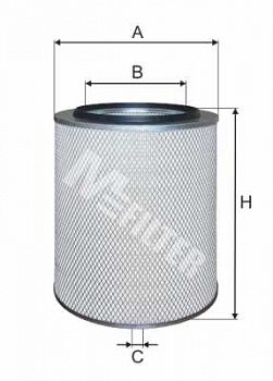 ФИЛЬТР ВОЗД RENAULT TRUCKS (RVI), RENAULT BUS (IRISBUS/RVI), HEULIEZ BUS (IRISBUS)