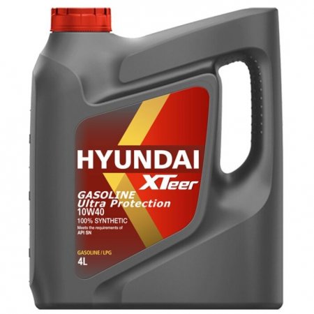 Масло мот.10w40 HYNDAI XTeer Gasolin Ultra Protection 4л