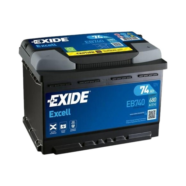АКБ  74 а/ч EXIDE обратный 680A