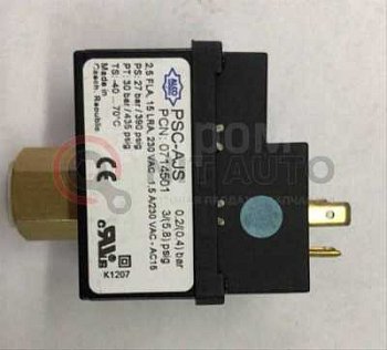 Датчик низкого давления кондиционера 0.2-0.4 Bar 3х контактный Setra 315