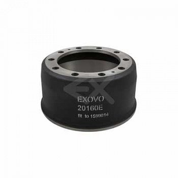 Барабан тормозной 410x162(158)x235