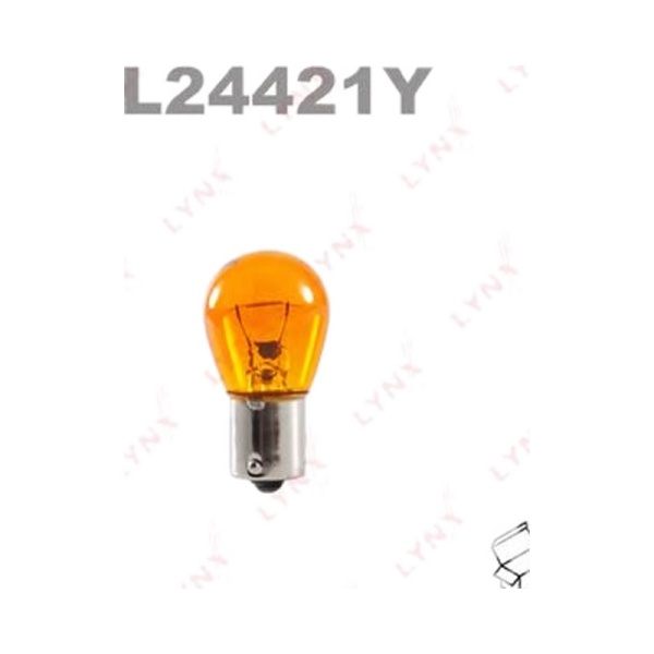 Лампа 24V PY21W 21W цокольная BAU15s оранжевая