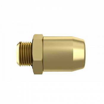 Соединитель (бронза) прямой / M22 - 15мм