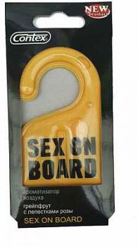 Ароматизатор возд. ''contex'' Sex on Board подвесной гель