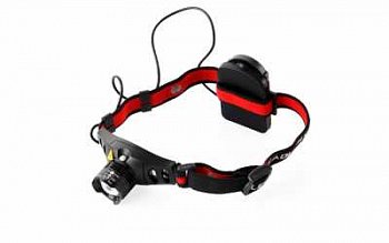 Фонарь налобный, диод с линзой +ЗУМ