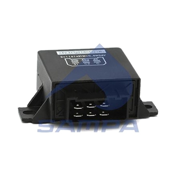Реле поворотов 6 полюсов 3+1(8)x21W 24V \Omn Volvo FH, Iveco,MB,MAN