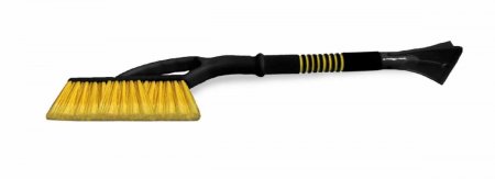 Щетка для снега со скребком AVS WB6325 мягкая ручка. распущ. щетина