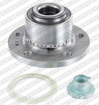 ступица в сборе с подшипником  перед\ Audi A2, Skoda Fabia 00> ABS