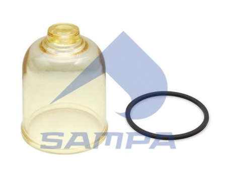 Стакан сепаратора ф. 95 мм MAN L/M/F2000/TGA/TGS/TGX (стеклянная колба без крана)