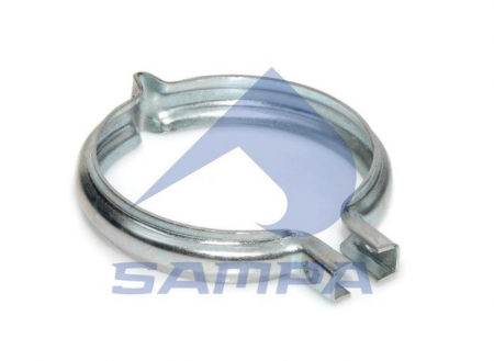 Хомут D110-127мм трубы глушителя от турбокомпрессора VOLVO нерж