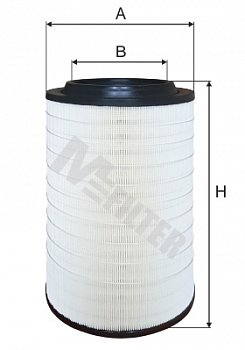 Фильтр воздушный MB     (d=170  D=267  H=530)
