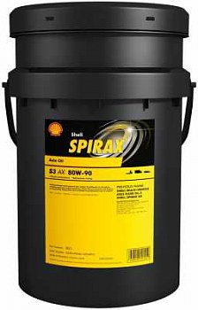 Масло транс.80w90 SHELL SPIRAX S3  AX  20L