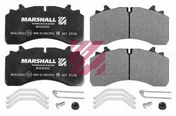 колодки дисковые !29162 22.5'\SAF SKRB 9022WI Wabco Integral