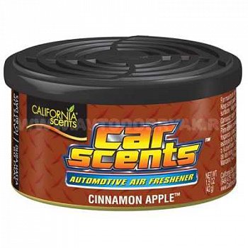 Ароматизатор возд "Car Scents" Cinnamon Apple  банка