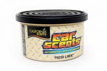 Ароматизатор возд "Car Scents" Fresh Linen  банка