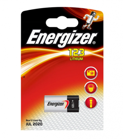 Батарейка щелочная ENERGIZER 123 3V